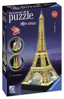 ravensburger 3d puzzle - 3D dėlionė Ravensburger Eiffel Tower With Lights 125791, 216 dalių - 3 nuotrauka