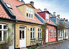 puzzle deliones 1000 - Ravensburger Puzzle Scandinavian Houses In Aarhus Denmark 1000pcs 16741 - 2 nuotrauka