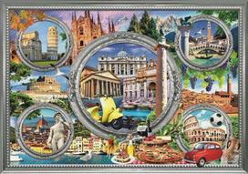 puzzle deliones 1000 - Trefl Puzzle Italian Holiday 1000pcs 10585 - 2 nuotrauka