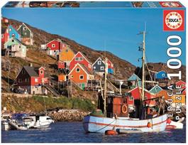 Educa Borras Puzzle Nordic Houses 1000pcs