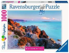 puzzle deliones 1000 - Ravensburger Puzzle Mediterranean Greece 1000pcs 14980 - 2 nuotrauka
