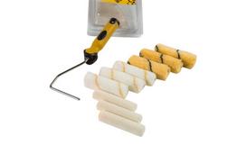 voleli dazymui - Vilnonių volelių komplektas Forte Tools, 10 cm, Ø 40 mm - 7 nuotrauka