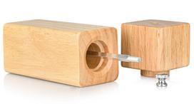 medinis druskos - Fissman Square Salt & Pepper Mill 16.5x5cm - 3 nuotrauka