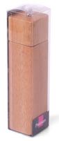 medinis druskos - Fissman Cube Salt & Pepper Mill Wood 21.5x5cm - 4 nuotrauka