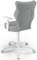 vaikiska kede ergonomiska - Entelo Childrens Chair Duo White/Grey Size 5 JS03 - 3 nuotrauka