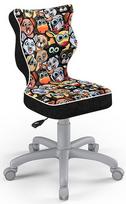 Entelo Petit Children Chair Size 3 Grey/Animals ST28