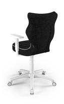 vaikiska biuro kede - Entelo Childrens Chair Duo White/Black Size 6 VS01 - 3 nuotrauka