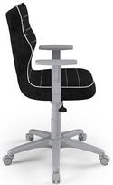 vaikiska biuro kede - Entelo Childrens Chair Duo Grey/Black Size 5 VS01 - 2 nuotrauka