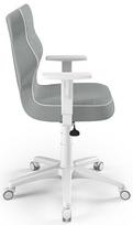 vaikiska kede ergonomiska - Entelo Childrens Chair Duo White/Grey Size 6 JS03 - 2 nuotrauka