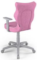 biuro kedes rozine - Entelo Childrens Chair Duo Grey/Pink Size 5 VS08 - 3 nuotrauka
