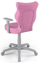 biuro kedes rozine - Entelo Childrens Chair Duo Grey/Pink Size 6 VS08 - 3 nuotrauka