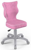 Entelo Childrens Chair Petit Size 3 Grey/Pink VS08