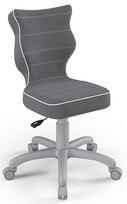 Entelo Childrens Chair Petit Size 4 Grey/Dark Grey JS33