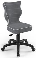 Entelo Childrens Chair Petit Size 4 Black/Dark Grey JS33