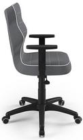 vaikiska kede ergonomiska - Entelo Childrens Chair Duo Black/Dark Grey Size 6 JS33 - 2 nuotrauka