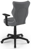 vaikiska kede ergonomiska - Entelo Childrens Chair Duo Black/Dark Grey Size 6 JS33 - 3 nuotrauka