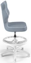 kedes ergonomiskos - Entelo Petit Black HC+F Size 4 Children Chair JS06 White/Blue - 2 nuotrauka