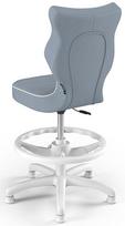 kedes ergonomiskos - Entelo Petit Black HC+F Size 4 Children Chair JS06 White/Blue - 3 nuotrauka