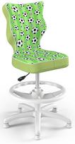 Entelo Petit Black HC+F Size 4 Children Chair ST29 White/Balls