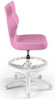 kedes ergonomiskos - Entelo Petit Black HC+F Size 4 Children Chair VS08 White/Pink - 2 nuotrauka