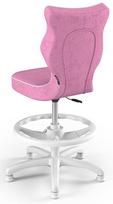 kedes ergonomiskos - Entelo Petit Black HC+F Size 4 Children Chair VS08 White/Pink - 3 nuotrauka