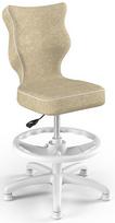 Entelo Petit Black HC+F Size 3 Children Chair VS26 White/Beige