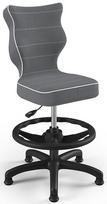 Entelo Petit Black HC+F Size 3 Children Chair JS33 Dark Grey