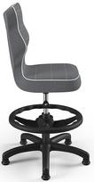 vaikiska kede - Entelo Petit Black HC+F Size 3 Children Chair JS33 Dark Grey - 2 nuotrauka