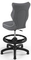 vaikiska kede - Entelo Petit Black HC+F Size 3 Children Chair JS33 Dark Grey - 3 nuotrauka