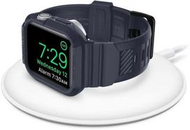 apple watch apyrankes 44mm - Spigen Rugged Armor Pro For Apple Watch 4/5 44mm Charcoal Grey - 8 nuotrauka