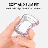 apple watch apyrankes 44mm - Dux Ducis Premium Silicone Case For Apple Watch 4 44mm Pink - 3 nuotrauka