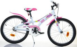 Vaikiškas dviratis Bottari Candy 20" White Pink 20