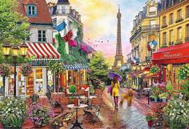 puzzle 1500 - Dėlionė Trefl Charm of Paris 26156, 1500 dalių - 2 nuotrauka
