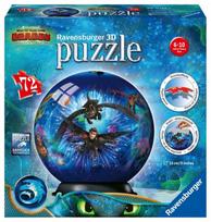 how to train your dragon - Ravensburger 3D Puzzle How To Train Your Dragon 72pcs 686812 - 2 nuotrauka