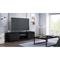 topeshop malwa - Top E Shop 140 TV Stand Black - 3 nuotrauka