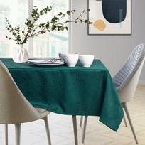 zalia staltiese - AmeliaHome Gaia Tablecloth HMD Bottle Green 120x260cm - 4 nuotrauka