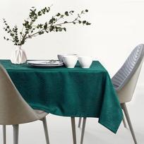 zalia staltiese - AmeliaHome Gaia Tablecloth HMD Bottle Green 110x180cm - 6 nuotrauka