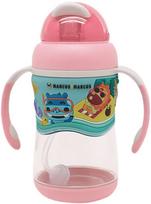 Marcus & Marcus 2 Stage Tritan Straw Bottle Pink