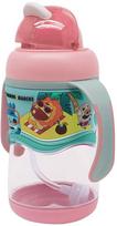 gertuve su siaudeliu - Marcus & Marcus 2 Stage Tritan Straw Bottle Pink - 2 nuotrauka