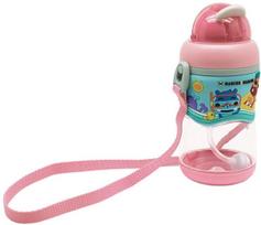 gertuve su siaudeliu - Marcus & Marcus 2 Stage Tritan Straw Bottle Pink - 5 nuotrauka
