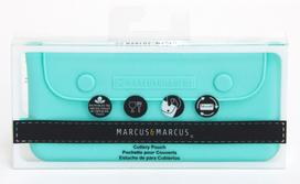 deklas stalo irankiams - Marcus & Marcus Cutlery Pouch Blue - 2 nuotrauka