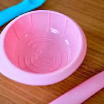 dubeneliu rinkinys - Marcus & Marcus Masher Spoon & Bowl Set Pink - 3 nuotrauka