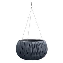 vazonai senukai - Plastikinis vazonas Sandy Bowl DSK370-S433, Ø37 cm - 2 nuotrauka