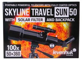 teleskopo saules filtras - Levenhuk Skyline Travel Sun 50 Telescope - 16 nuotrauka