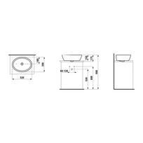 laufen pro - Laufen Pro 8.1296.4.000.109.1, 52 x 39 x 15 cm - 2 nuotrauka