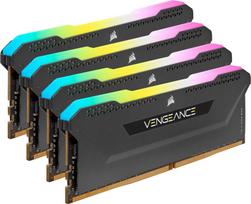 ddr4 3200 cl16 - Corsair Vengeance RGB PRO SL 32GB 3200MHz CL16 DDR4 KIT OF 4 - 2 nuotrauka