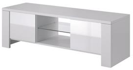 Cama Meble West TV Stand White/White Gloss