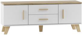 Cama Meble Lotta 180 TV Stand White/Sonoma Oak