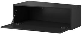 40 tv stovas - Cama Meble Vigo Slant 90 TV Stand Black/Black Gloss - 2 nuotrauka