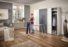 leifheit drabuziu dziovykle - Leifheit Pegasus 160 Solid Slim 1081620 - 4 nuotrauka